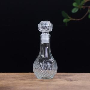 1Pc 100/150ml 투명 유리 컵 위스키 디켄터 파티 Barware 병 주류 버번