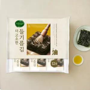 비비고 더 고소한 들기름김 4.5g 12개입 1개
