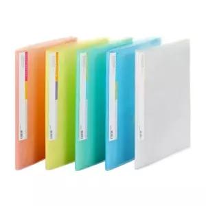문화 투명PP 클리어화일 10매 A4 노랑 F428-74