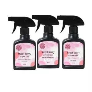 스윗베리향 섬유탈취제200ml 3개입 스윗베리향 음식냄새제거 탈취제