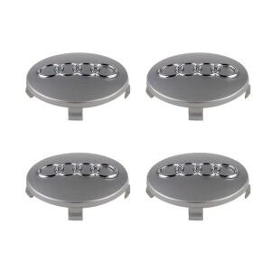 4개입 60MM 자동차 스타일링 휠 센터 캡 허브 커버 4B0601170 아우디 A3 TT 액세서리용