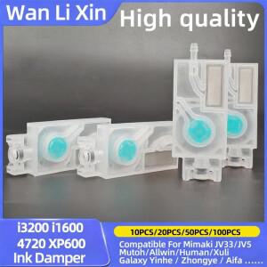 10~100PCS i3200 프린트 헤드 댐퍼 필터 DTF 프린터 Eposn 4720 XP600 DX5 잉크 덤퍼 UV 솔벤트 호환 가능