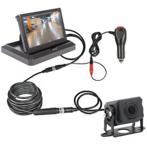 5인치 IPS AHD 모니터+1080P IP69 후방 카메라 트럭/RV/자동차/트레일러 차량 후진 키트