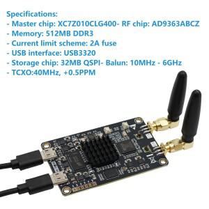 70MHz-6GHz Zynq7010 시리즈 AD9363 SDR XC7Z010CLG400+AD9363ABCZ 소프트웨어 정의 라디오 개발 보드 Nano