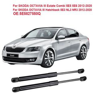 2PCS 리어 테일게이트 부트 트렁크 가스 스프링 스트럿츠 SKODA OCTAVIA III Estate Combi 5E5 5E6 Hatchba