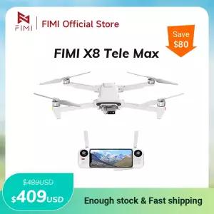 FIMI X8 텔레 맥스 드론 20KM 거리 촬영 가능 광각 텔레 카메라 30배 하이브리드 줌 4K 60fps 3축 짐벌 GPS
