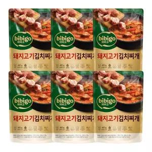 CJ 비비고 돼지고기 김치찌개 460g x 6 온누리