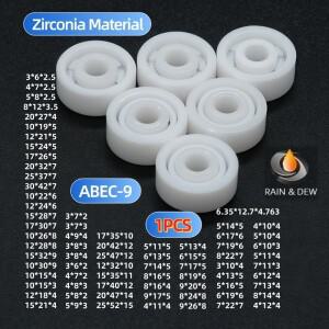 1개 693 CE 3x8x4mm ZrO2 재질 풀 세라믹 볼 베어링 내경 ABEC-9 낚시릴용