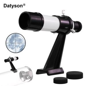 크로스헤어 레티클이 있는 Datyson 5X24 광학 파인더 스코프, 망원경용 직선형 천문학용 스타 포인터
