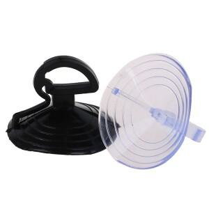 검정 투명 고무 흡입 컵 빨판 후크 자동차 햇빛가리개 액세서리 35mm 세트당 10 개