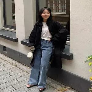 세플라인 포켓 루즈핏 야상 롱 코트 (2 color)