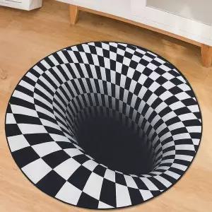 침실러그 침실발매트 3D 입체 착시매트 120cm WFPEX55