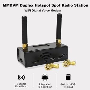업그레이드된 MMDVM 듀플렉스 핫스팟 라디오 스테이션 WiFi 디지털 음성 모뎀은 라즈베리 파이 제로 2W와