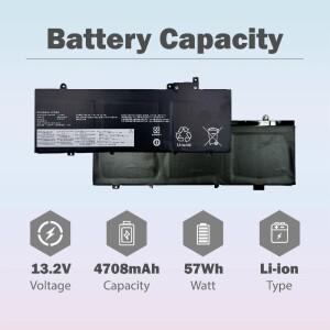 Nwe 4920mAh 57Wh L17L3P71 레노버 씽크패드 T480S 시리즈용 노트북 배터리 01AV478 SB10K97620
