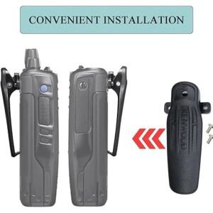 켄우드 TK-2160 NX-5200 라디오용 KBH-11 벨트 클립 5개