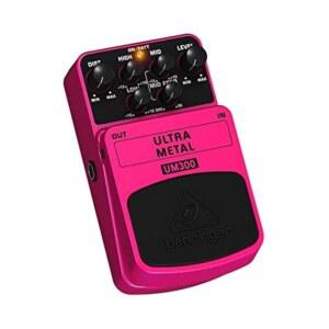 Behringer 베링거 UM300 Ultra Metal 하이게인 메탈 디스토션 기타 이펙터