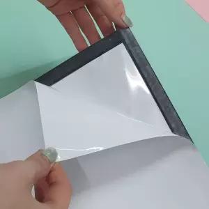 마켓헤라 벽부착 자석프레임 액자 A3 블랙 포스터걸이 A3액자