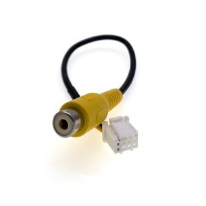 자동차 주차 후진 뷰 카메라 비디오 RCA 출력 케이블 어댑터, 켄우드 MDV L403 S406 M705 M807 907HD, 8