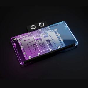 Alphacool Core GPU 워터 블록은 Asus TUF Gaming Radeon RX 9070 XT OC, 백플레이트가 있는 프라임 에디