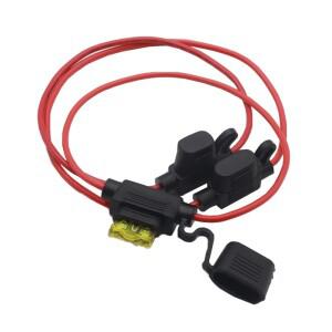 1세트 16AWG 마이크로 미니 표준 자동 퓨즈 홀더 및 1A 10A-50A 블레이드