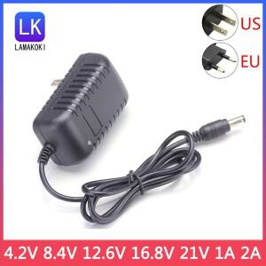 AC/DC 어댑터 전원 공급 장치 충전기 18650 리튬 이온 배터리 팩 21V 8.4V 2000ma 4S