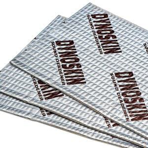 Dynoskin 80밀 자동차 사운드 디딩 매트, 부틸 자동차용 디너, 오디오 소음 차음 및 감쇠 18평방피트