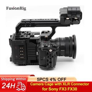 Tilta TA-T16/SmallRig 4770용 SONY호환호환 FX3 카메라용 XLR 커넥터가 있는 FusionRig 케이지 확장 모듈