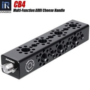 INNOREL CB4 CNC 알루미늄 합금 다기능 ARRI 치즈 핸들(카메라 케이지 프레임  플레이트   3/8인치 나사산