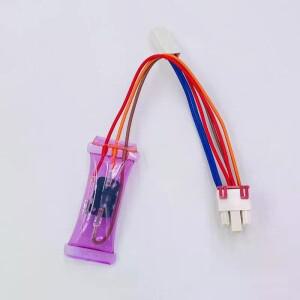 1Pcs 냉장고 제상 온도 조절기 N12-5 액션 AC250V 10A 바이메탈 숏 라in 11cm