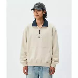 NAUTICA 83플래그 하프집업 스웨트셔츠 NSW4635