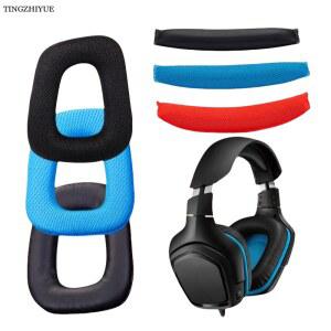 Logitech G930 G430 G231 G431 게임용 헤드셋용 이어 패드 교체, 헤드폰용 귀마개 및 헤드