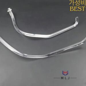 BMW 3 시리즈 G20 LED 헤드라이트 DRL 아크릴 튜브 라인 가이드 스트립 자동차 액세서리