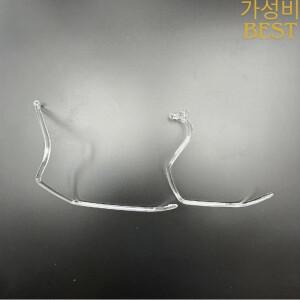 LED DRL 헤드 라이트 가이드 BMW 1 2 시리즈 F40 2021 천사 눈 아크릴 용 주간 러닝 튜브