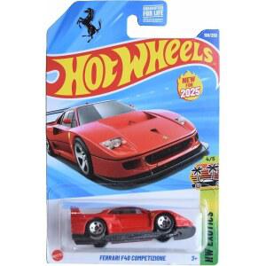 핫휠 페라리 F40 컴페티치오네, HW 익소틱스 4 /5 [레드] 198 /250
