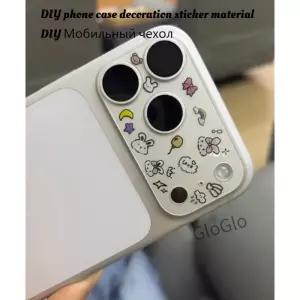 귀여운 만화 스티커 애완견 고양이 토끼 DIY 스크랩북킹 장식 휴대폰 케이스 핸드북 태블릿 데코레이션