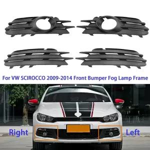 자동차 그릴망 튜닝 VW Scirocco 2009 2010 2011 2012 2013 2014 앞 범퍼 안개등 램프 그릴 커버 하부 1K 8