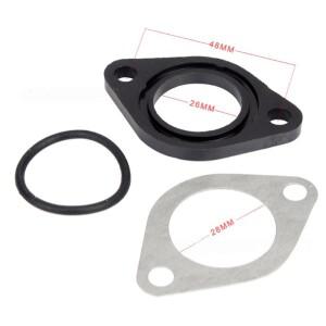 미쿠니 기화기 CRF XR 50 70 26mm 핏 더트 바이크 110cc 용 매니폴드 흡기 개스킷 나무 종이 패드 고무