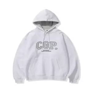 [국내정품] 코드그라피 CGP 기모 아치 로고 후디_멜란지그레이 CBEWUTH360MG