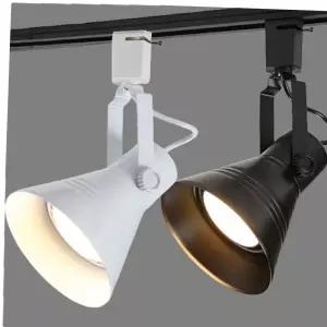 LED 나팔 레일등기구 스포트 조명 블랙 화이트