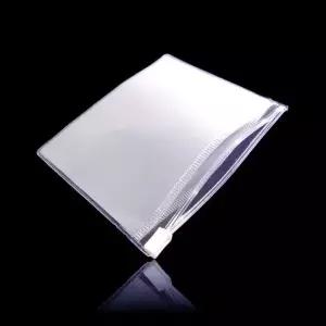 BM 반투명 실속 PVC 지퍼백 파우치 28cmx21cm 50매