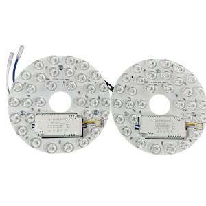 LED 링 라이트 보드 간편한 설치 현대식 패널 원형 조명 AC 85-265V 팬 또는 천장 에너지 절약