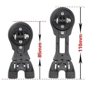 1x 자전거 스톱워치 스탠드 확장 플라스틱 Garmin 용  자이언트 컴퓨터 거치대 부품