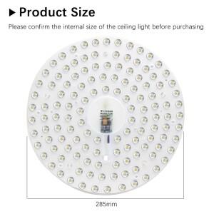 천장 조명 교체 Led 모듈 220V 패널 디 밍이 가능한 72W 라운드 라이트 보드 대 한 에너지 절약