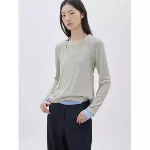 [롯데백화점]쥬크 홀터 뷔스티에 & 레이어드 티셔츠_Z262MSM016