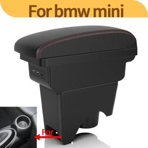 미니 쿠퍼 팔걸이 상자 Countryman R50 R52 R53 R56 R57 R58 R60 F55 F56 F57 F60 자동차 튜닝 액세서리