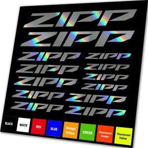 ZIPP 비닐 다이 컷 그래픽 자전거 사이클링 프레임 스티커 데칼용 키트