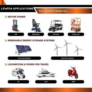 12V 배터리 20Ah LiFePo4 리튬 철 인산염 충전식 키즈 스쿠터 보트 모터 세금 무료