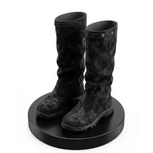 SALT AND CHOCOLATE 이베르 와이드 롱부츠 412548004 (3.5cm)