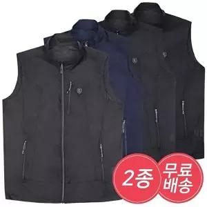 [리빌모아][1+1]얇고 가벼운 아웃도어 골프 레저 운동 낚시 메쉬 바람막이 등산 조끼 2종세트 무료배송-R
