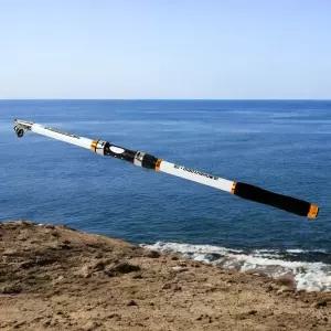 PL 심플 낚싯대 랭크업 입문용 원투낚싯대 2.4m 화이트 No8 바다민장대 xr07D8F